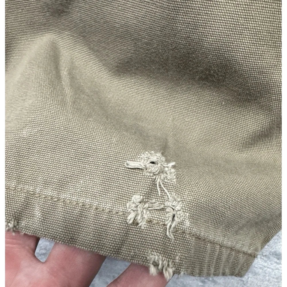 Patagonia Organic Cotton Work Wear Khaki Chino Pants Men's 36x29 (Short) READ‎